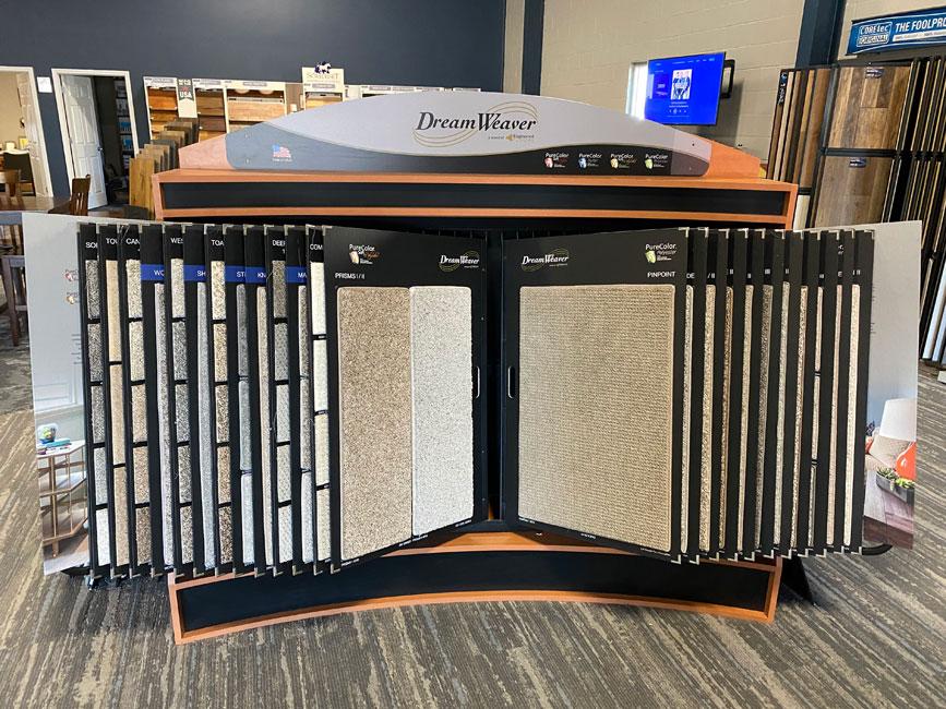 Dream Weaver Carpet Display