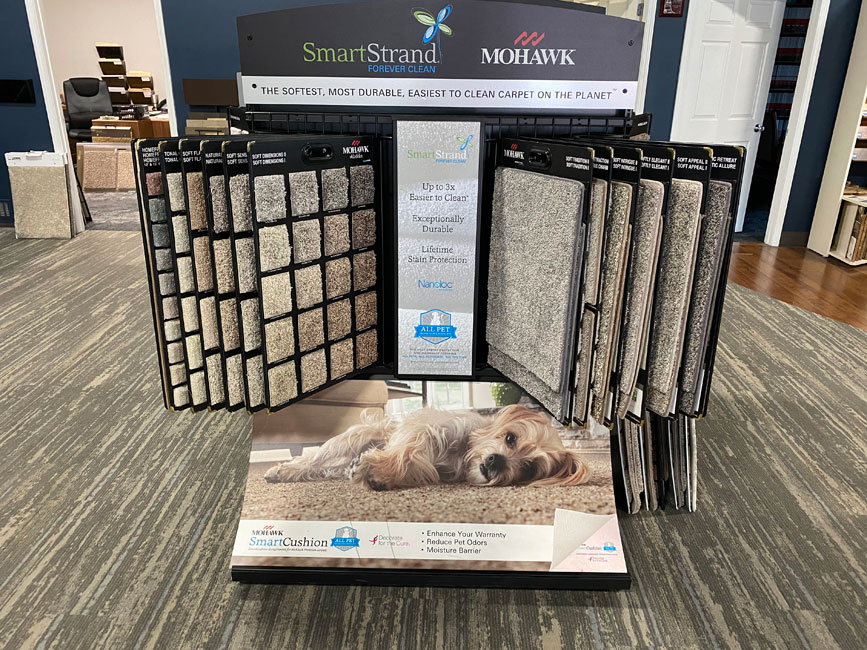 Mohawk SmartStrand Carpet Display
