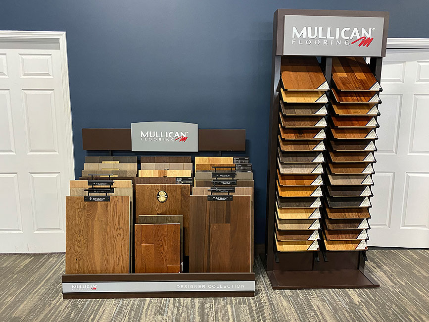 Mullican Hardwood Flooring Display