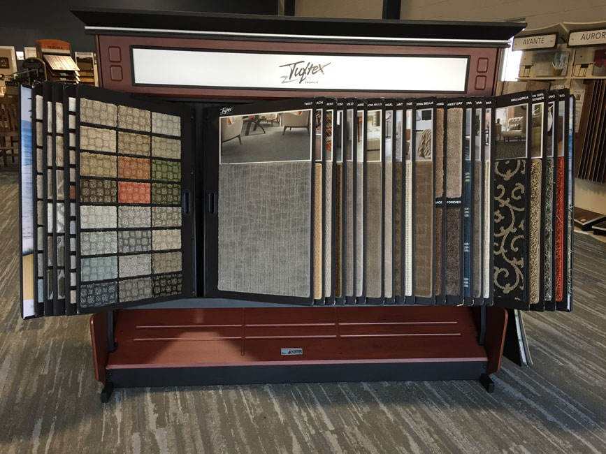 Tuftex Carpet Display
